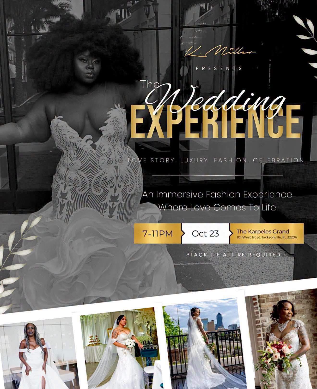 Flyer for The Wedding Experience